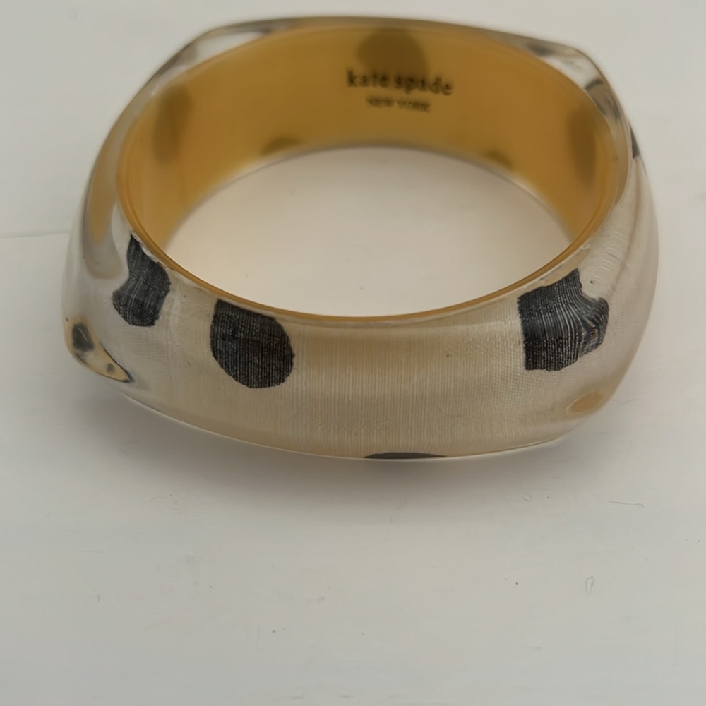 Vintage kate spade new york Pop Art IKAT Resin bangle bracelet - Picture 5 of 8